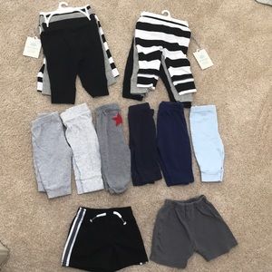 0-3m pants/shorts bundle